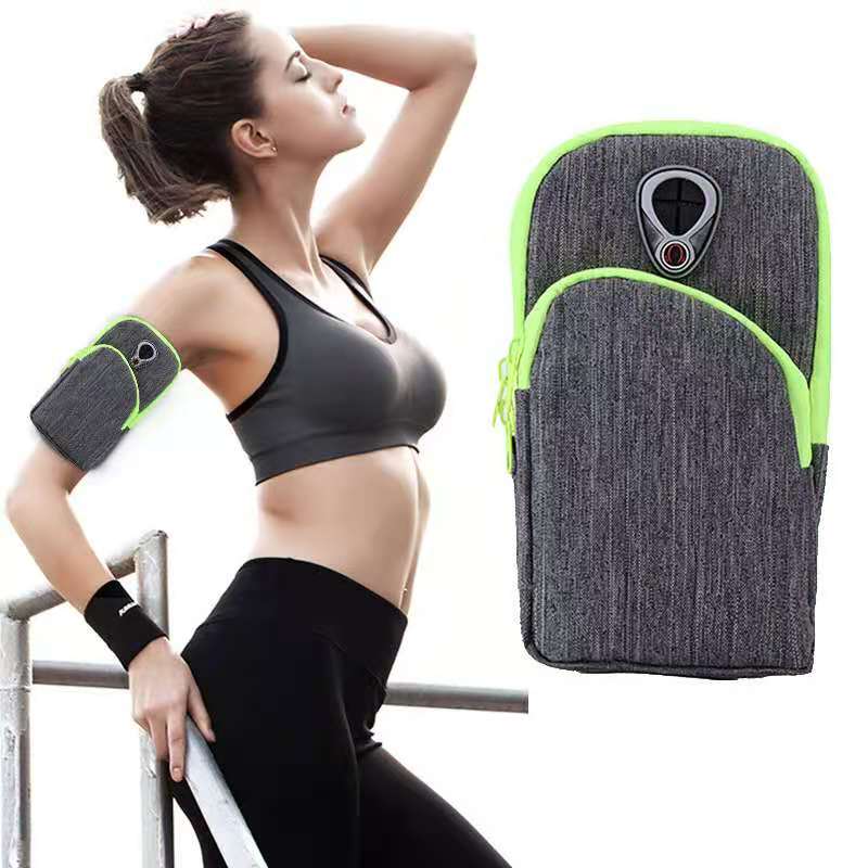 

2020 Arm bag women's running sports Amazon hot cross-border outdoor sports mobile phone arm bag cationic waterproof wrist bag, 6 inches