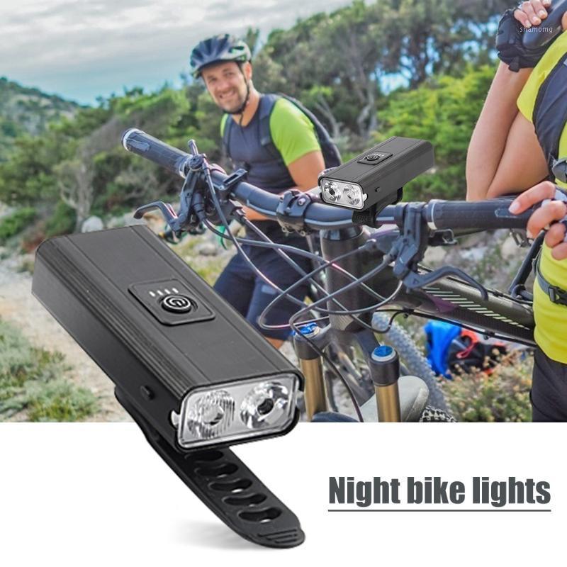

Multifunctional T6 LED Bike Front Light Lamp Power Bank Biking Torch Blue+Red Warning Portable Dustproof Cycling Parts1