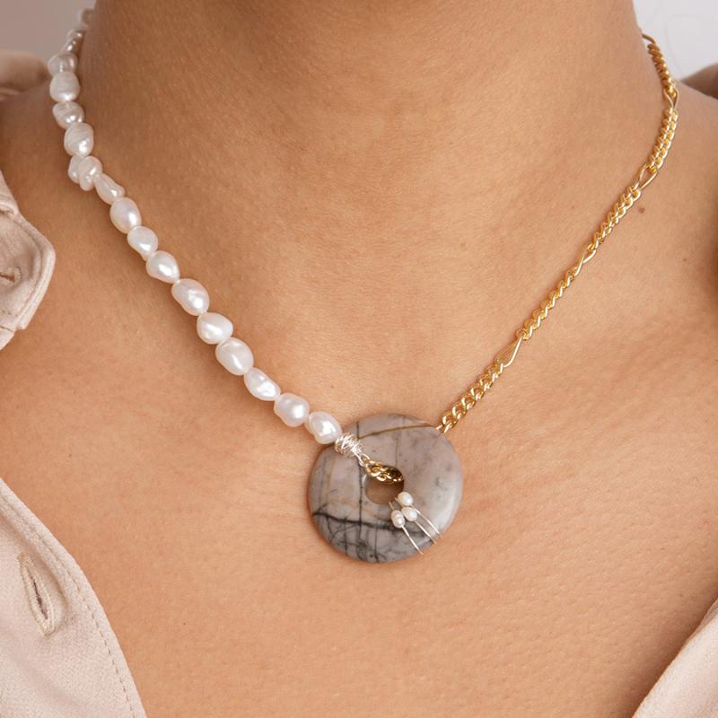 

vintage bohemian boho disco charms Mismatched wholesale wald berlin baroque freshwater Pearls pearl necklaces for women jewelry