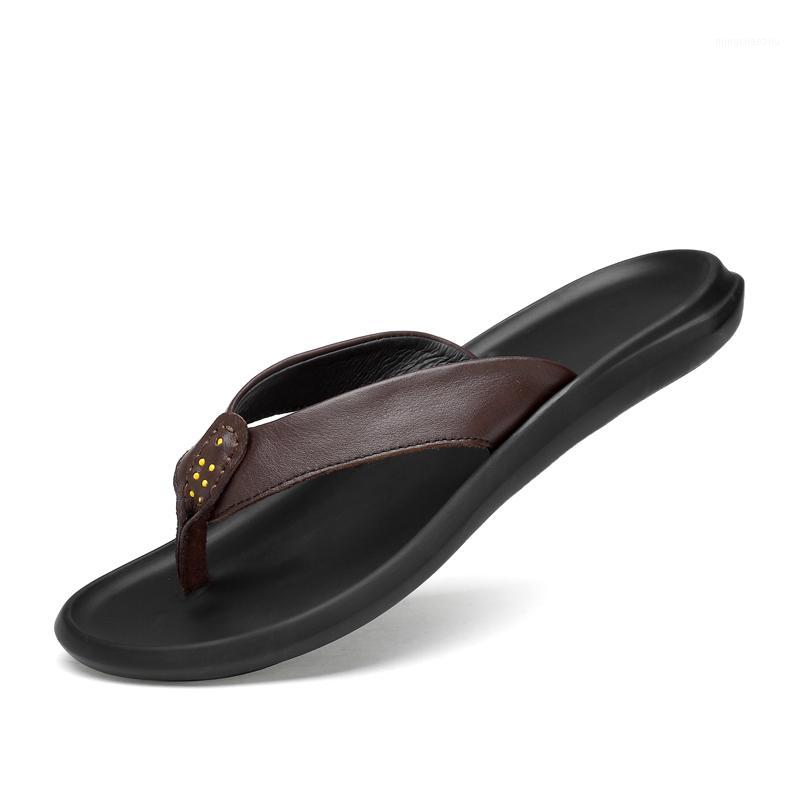 

sandel big hombre mens herren teenslippers heren homme transpirables sandalia sandal sandale Flip summer for fish 2020 soft de1, Black