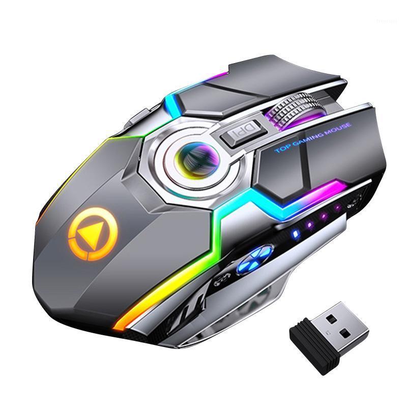 

Cool Gaming Mouse 2.4Ghz Wireless USB Professional Esports RGB Backlit Slient Bluetooth Mouse 1600DPI 7 Buttons For PC Notebook1