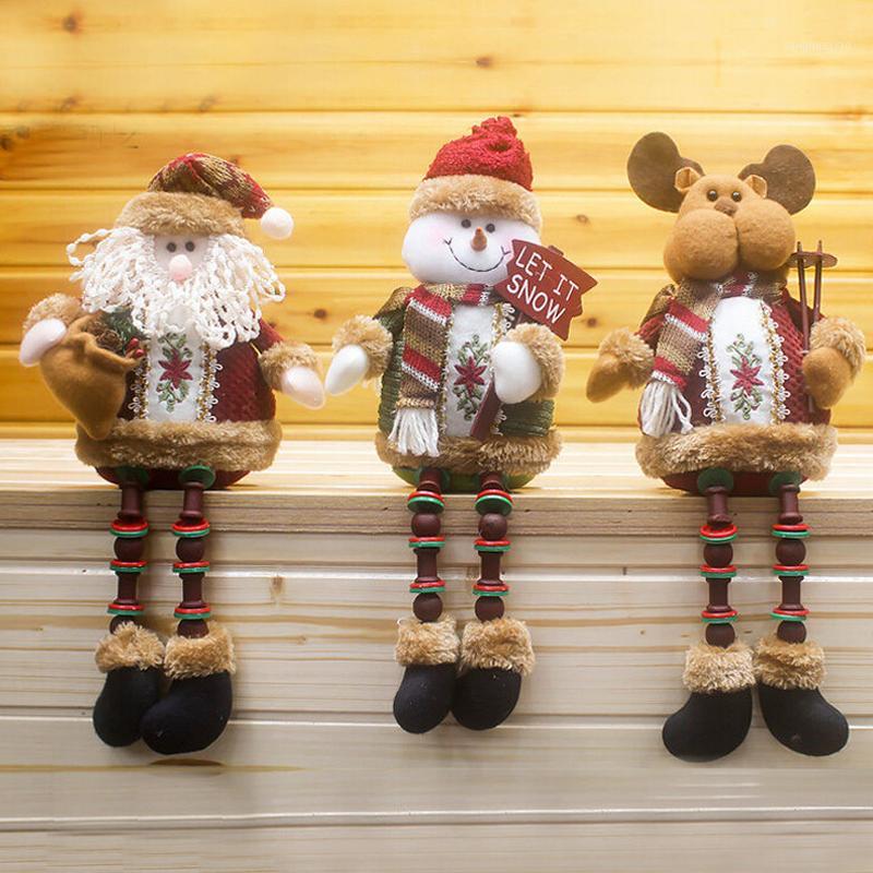 

New 1PC Hanging Ornaments Xmas Tree Decoration Doll Party Decor Christmas Sitting Decorations1