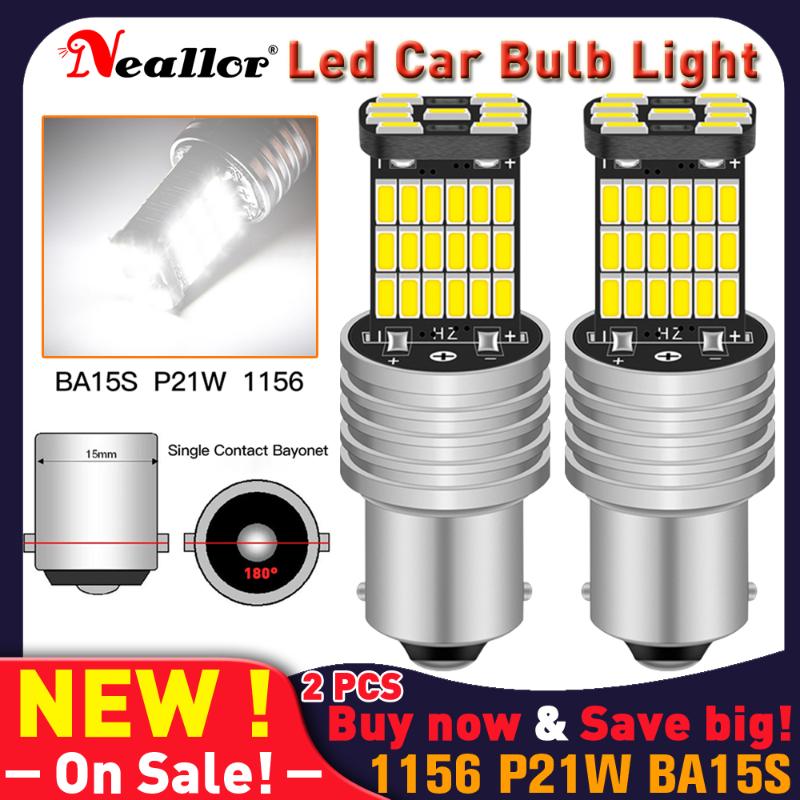 

Emergency Lights P21w Led Canbus Super Bright 1156 BA15S 7506 Parking Drl Turn Signals Bulbs On Cars Back Up Reverse Diode Lamps For Auto