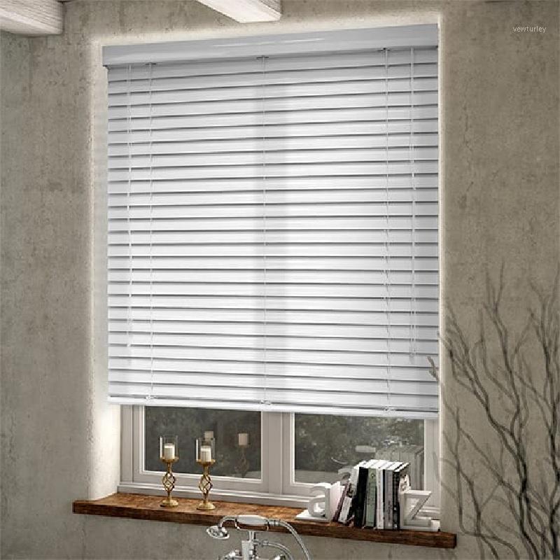 

2'' Aluminium Venetian Blinds Mini Blinds with 50mm Horizontal Slat Made to Measure Size1, White