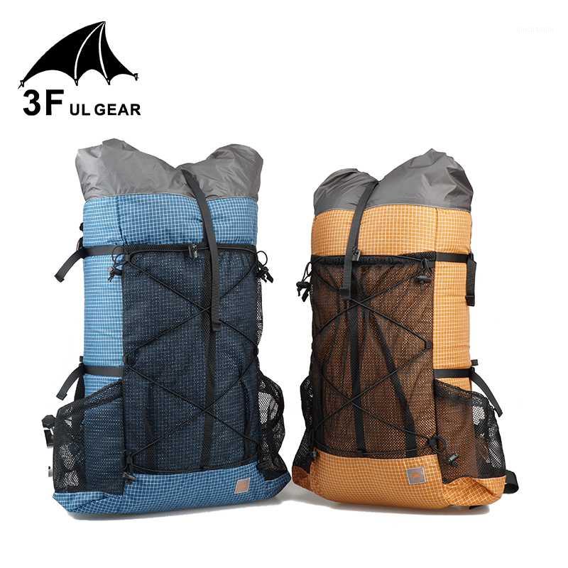 

3F UL GEAR 26L/38L Tutor Ultralight Camping Outdoor Backpack Women/Men Sport Bag 10KG Bearing Weight UHMWPE Breathable Bag1, 26l-orange