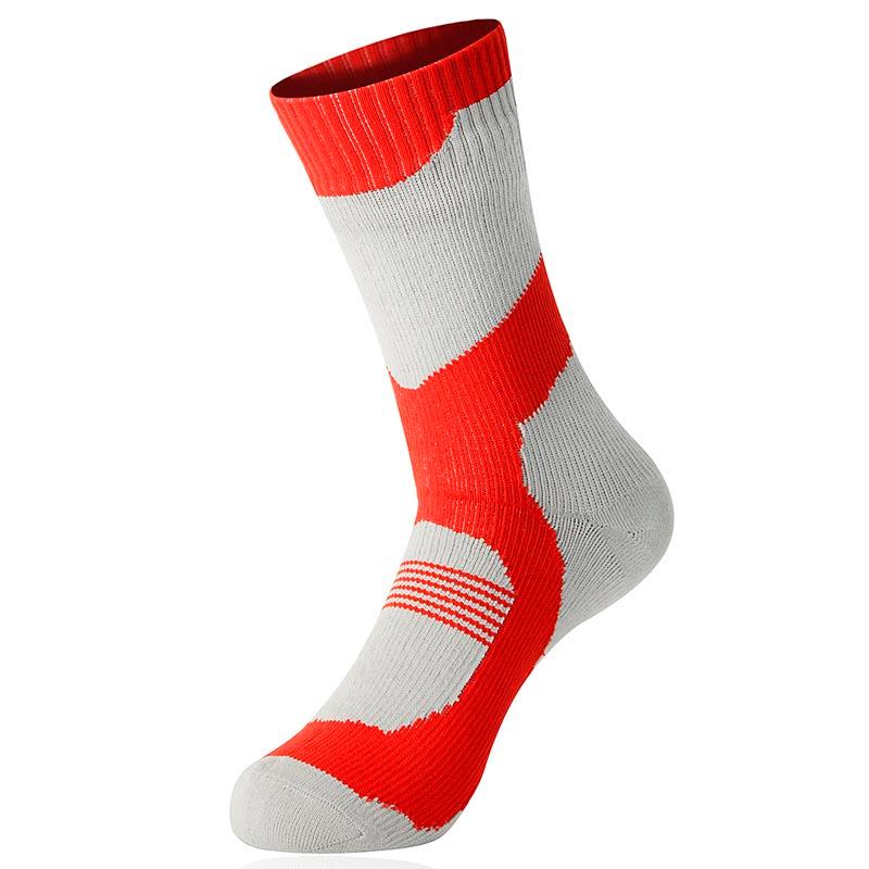 

Waterproof Red Men 's women Socks Hiking Sport Mountaineer Socks Breathable Merino Wool over Ankle Length, Black