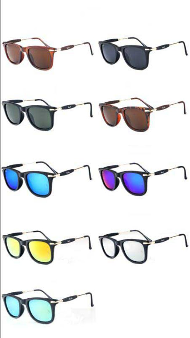 

Classic Design Brand Round Sunglasses of Women UV400 Eyewear Metal Gold Frame Glasses Men Mirror glass Lens Sunglass with box 2148, White;black