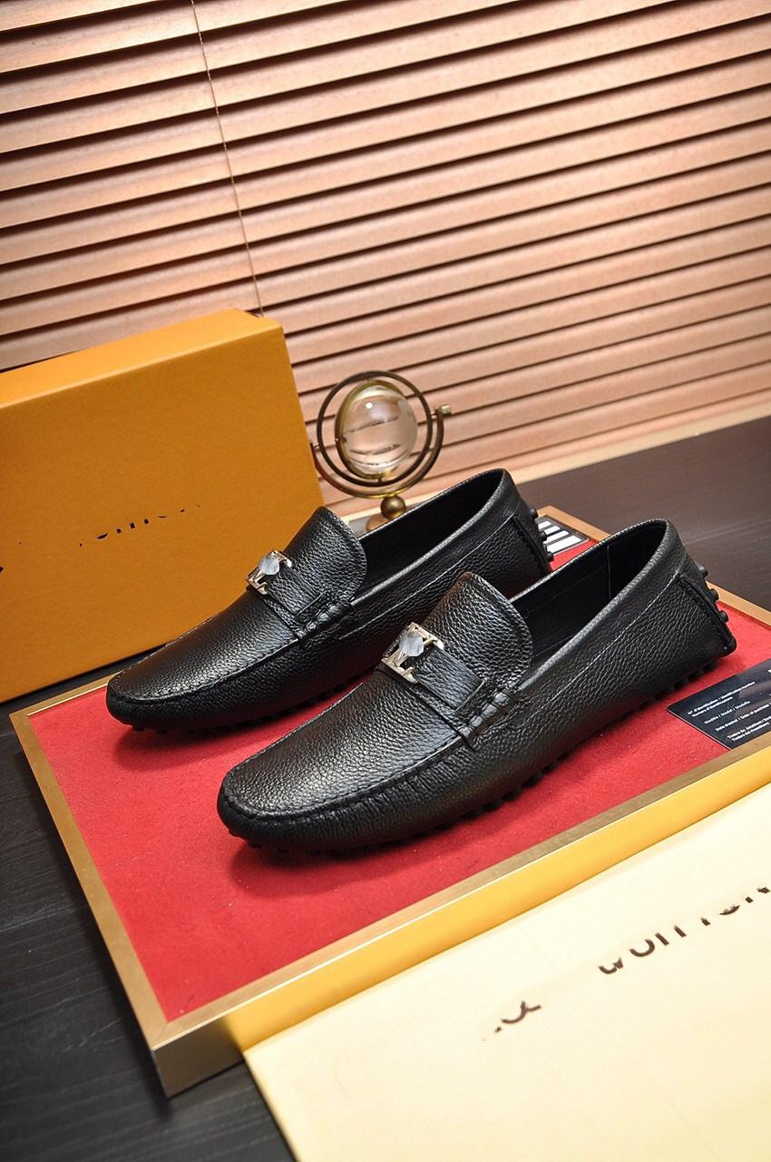 

MM Luxury Brand 2022 Fashion Summer Style Soft Moccasins Men Loafers High Quality Genuine Leather Shoes Designer Men Flats Gommino Driving Shoe 11, #17
