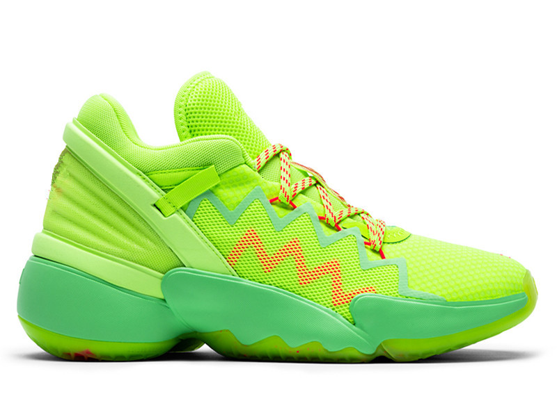 

D.O.N. Issue 2 Spidey Sense Glory Green Basketball With Box High Quality Donovan Mitchell PE Shoes Size 40-46