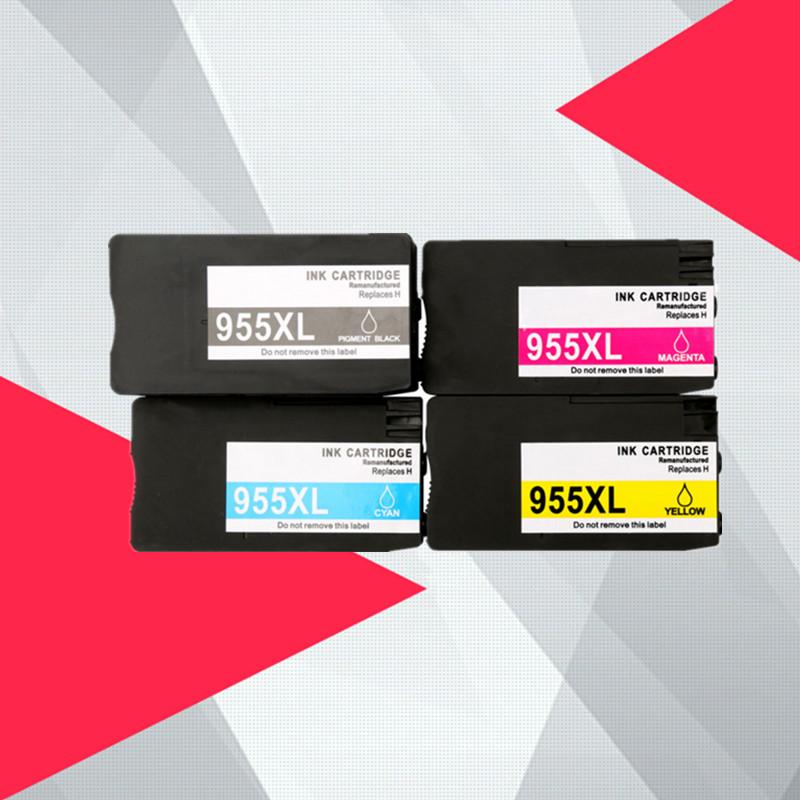 

Compatible 955 XL 955XL ink cartridge For OfficeJet Pro 7740 8710 8715 8720 8730 8740 8210 8216 8725 printer