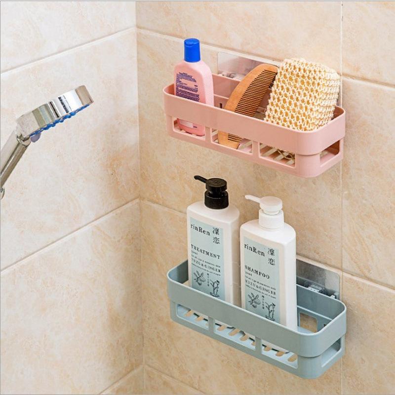 

Plastic Drain Bathroom Accessories Organizer Storage Dispenser Wall Soap Toilet Accesorios Bano Bathroom Products BE50BS