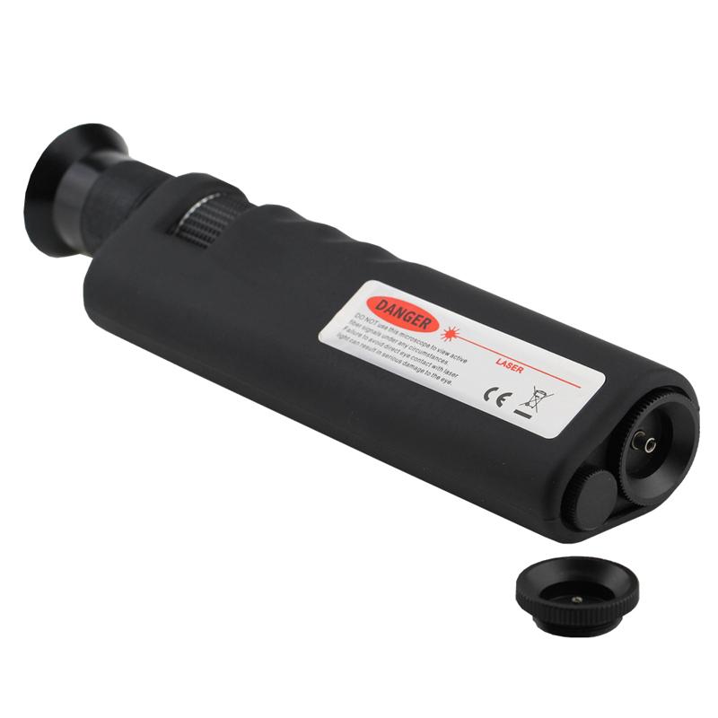 

Handheld 400X Fiber Optical Inspection Microscope with 2.5mm&1.25mm Adapter