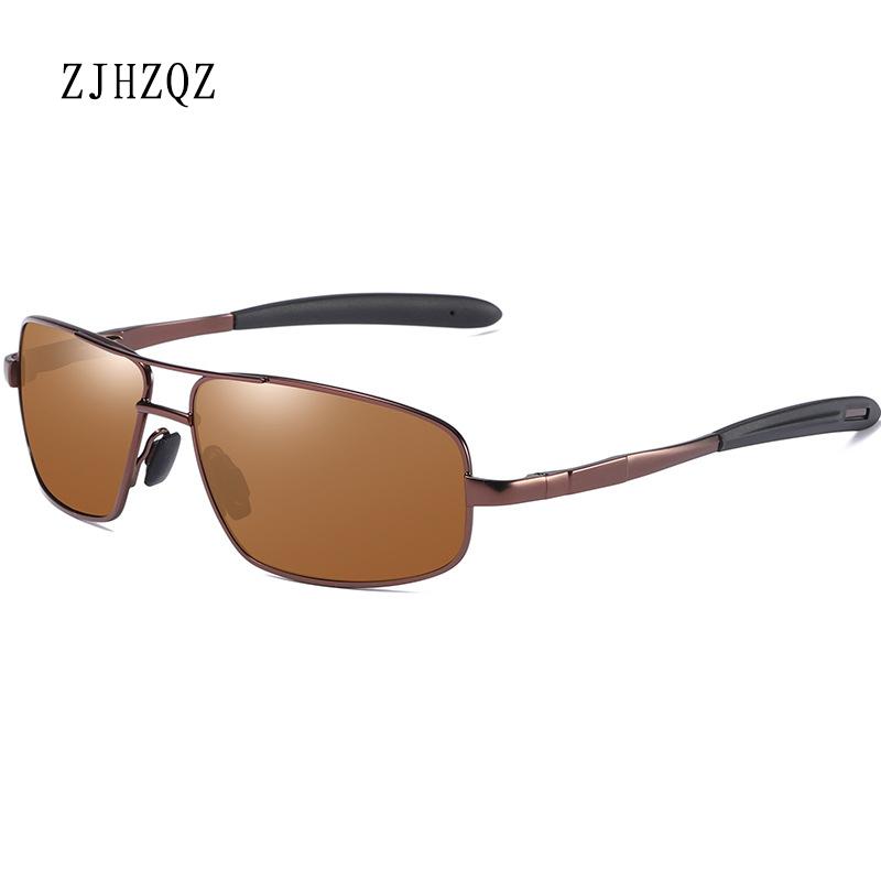 

ZJHZQZ Women's Polarized Sunglasses Brand Designer Pilot Male Sun Glasses Eyeglasses gafas masculino For Men