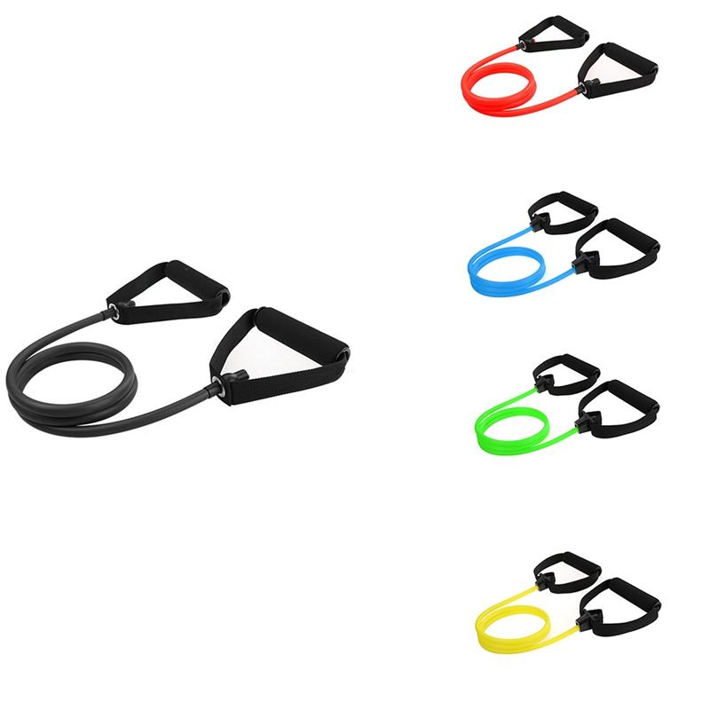 

Resistance Bands 120cm Yoga Pull Rope Elastic Fitness For Equipment Expander Exercise Training