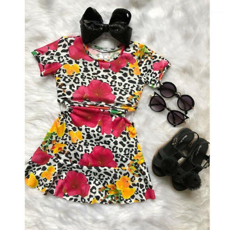 

Toddler Kid Baby Girl Short Sleeve Flower Dress Party Tutu Backless Dress Summer1, As pic