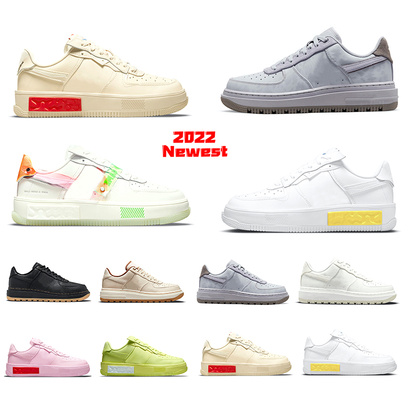 

2022 Fontanka 1 Luxe react low mens running shoes 1s Pink Yellow Strike Black Gum Purple Dye Fontanka Summit White Have A Good Game men women sports sneakers Designer, Item#6