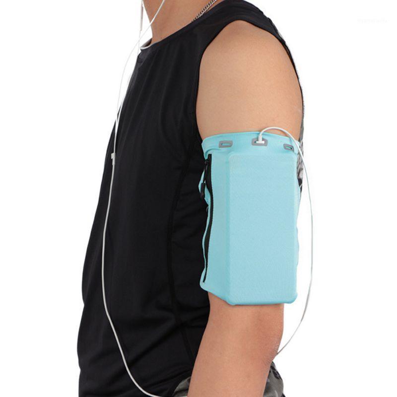 

Elastic Sports Wrist Bag Comfortable Arm Band Bag Yoga Mobile Phone Running Phone Arm1, Green color