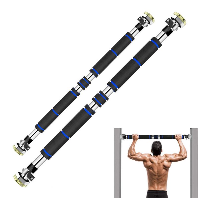 

200kg Door Horizontal Bars Steel Home Gym Workout Chin push Up Pull Up Training Bar Sport Fitness Sit-ups Equipments Heavy Duty