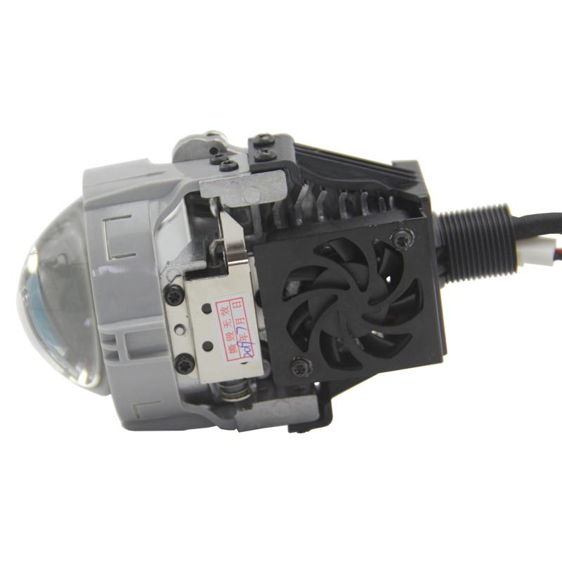 

Bedehon 2 PCS 2.5 Inch Lossless Install Bi LED Projector Lens 12V 3A 36W 6000K 5500LM Glass Lens Reflector External Drive