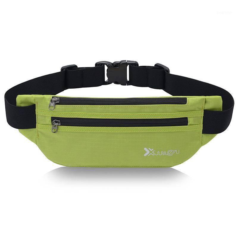 

FGOIBALL New outdoor marathon running personal waist bag men and women sports fitness anti mobile phone bag1, Black