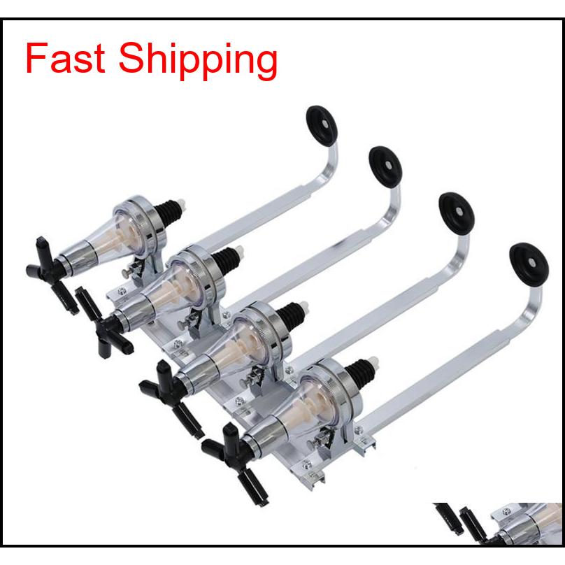 

4 Bottle Stand Optic Dispenser Drinks Wine Spirits Steel Bar Butler qylisb bwkf