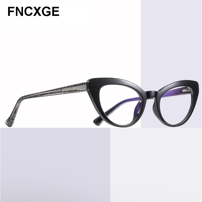 

2020 Women's unglasses Vintage Retro Sun Glasses Cat Eye Blue Light Blocking Glasses Computer Eyewear Ladies Fashion Female