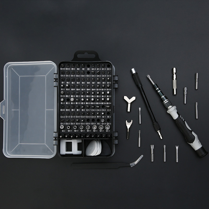 

135/1s Mobile phone dismantling tools, clock and watch maintenance screwdriver multi-function steel set