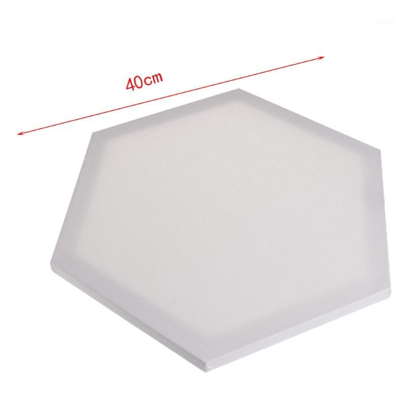 

Hexagon Wood Framed Artist Blank Art Canvas Boards For Acrylic Oil Painting1
