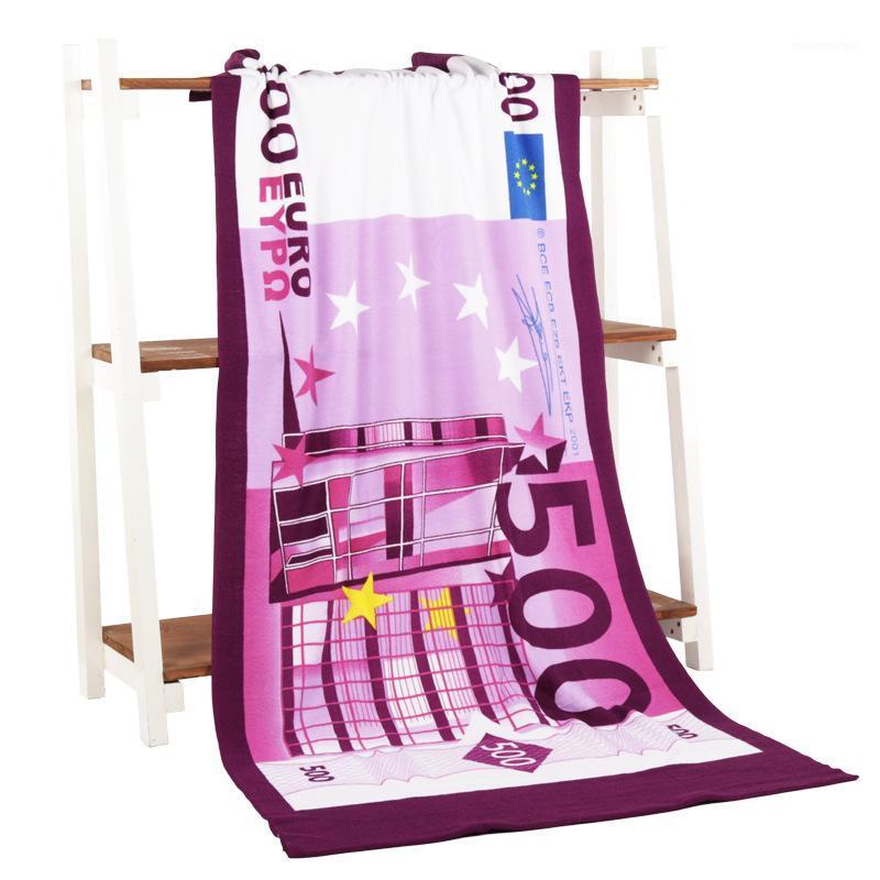 

Drop shipping High Absorbent Printed Euro Dollar Flag Microfiber Bath Beach Towels for Adults Large Men Towel Beach 70*140cm1, 11