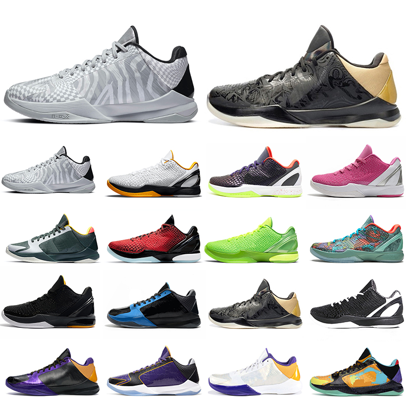 

Mamba Basketball Shoes Men 5 Protro Big Stage 5 Protro Forest Green 6 Protros Del Sol White Mens Outdoor Sports Trainers Sneakers Lakers Laker, 6 protro grinch