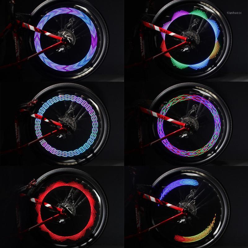 

Bright 32LED Bicycle Wheel Light 30 Picture Hot Wheels Warning Light Waterproof Bicycle Spoke Lights Mountain Bike Accessories1