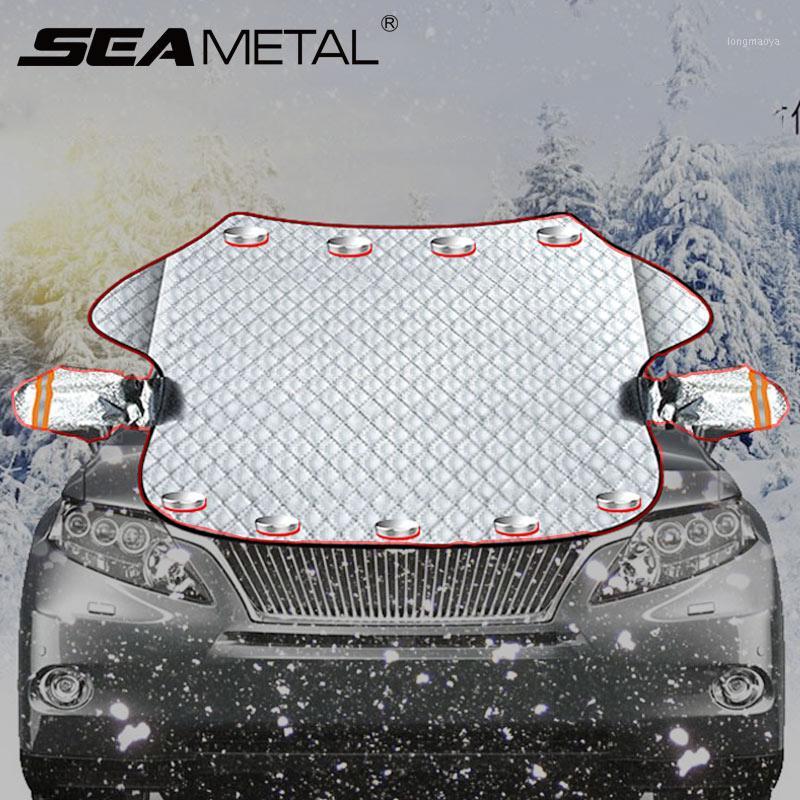 

Car Accessories Auto Windscreen Cover Car Window Screen Covers Magnetic Frost Ice Large Snow Dust Shield Protector Sunshades1