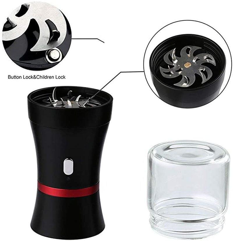 

Electric Herb Grinders Set LTQ Vapor electric herb grind Tobacco Dry Herb with USB Crusher Smasher Charge Smoking set bong