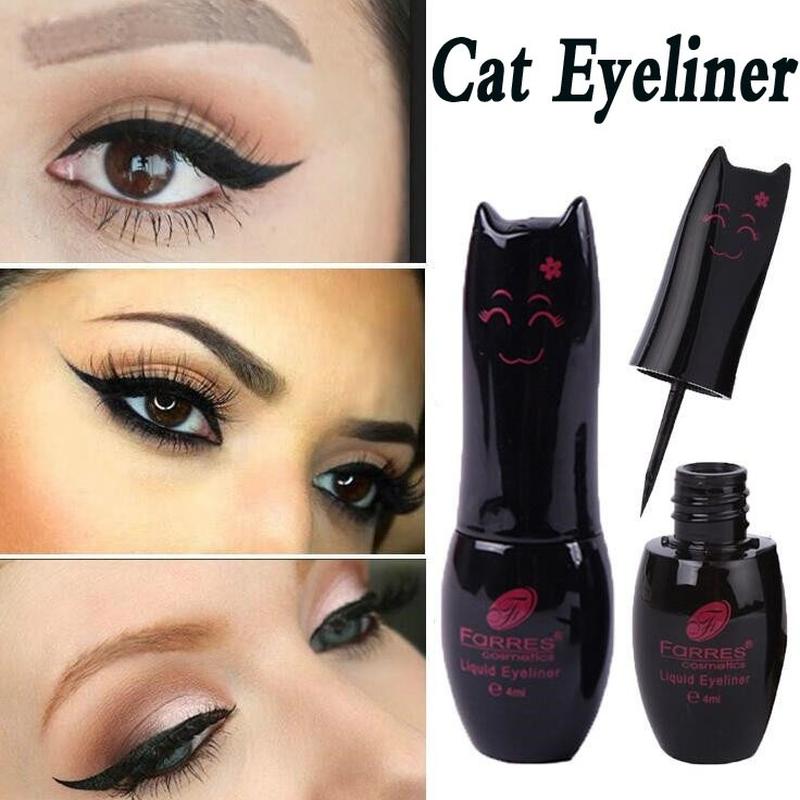 

1 P Cat Style Long-lasting Liquid Eyeliner Pencil Super Black Eye Liner Pen Waterproof Makeup Professional Eyeliner