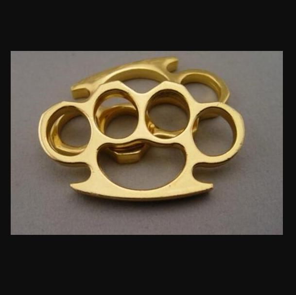 

2018 Brand New STEEL BRASS KNUCKLES KNUCKLE DUSTER Self Defense Protective Gear Free shipping754