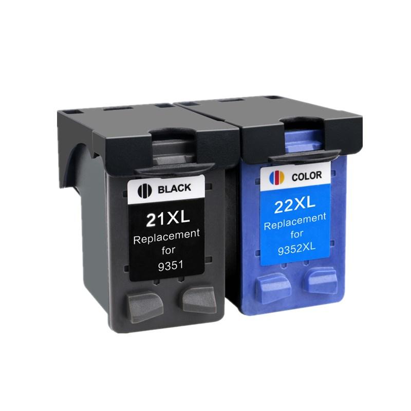 

Ink Cartridges For 21 22 XL 21XL 21XL 21 22 C9351A C9352A DeskJet D1320 D1330 D1341 D1360 D1368 D1415 D1420 Printe
