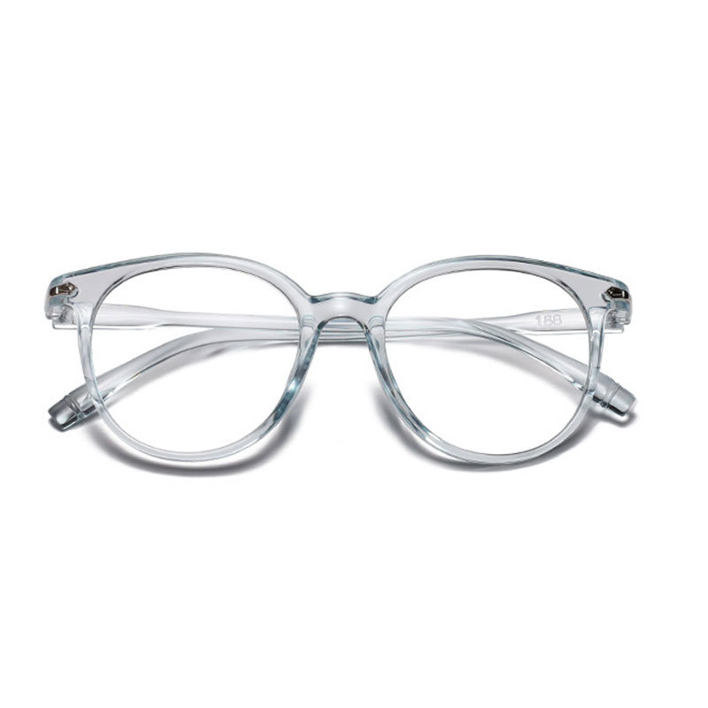 

New Fashion Frames Women Retro Transparent Jelly Color Optical Computer Glasses Spectacle Frame for Men Eyewear Accessories2021