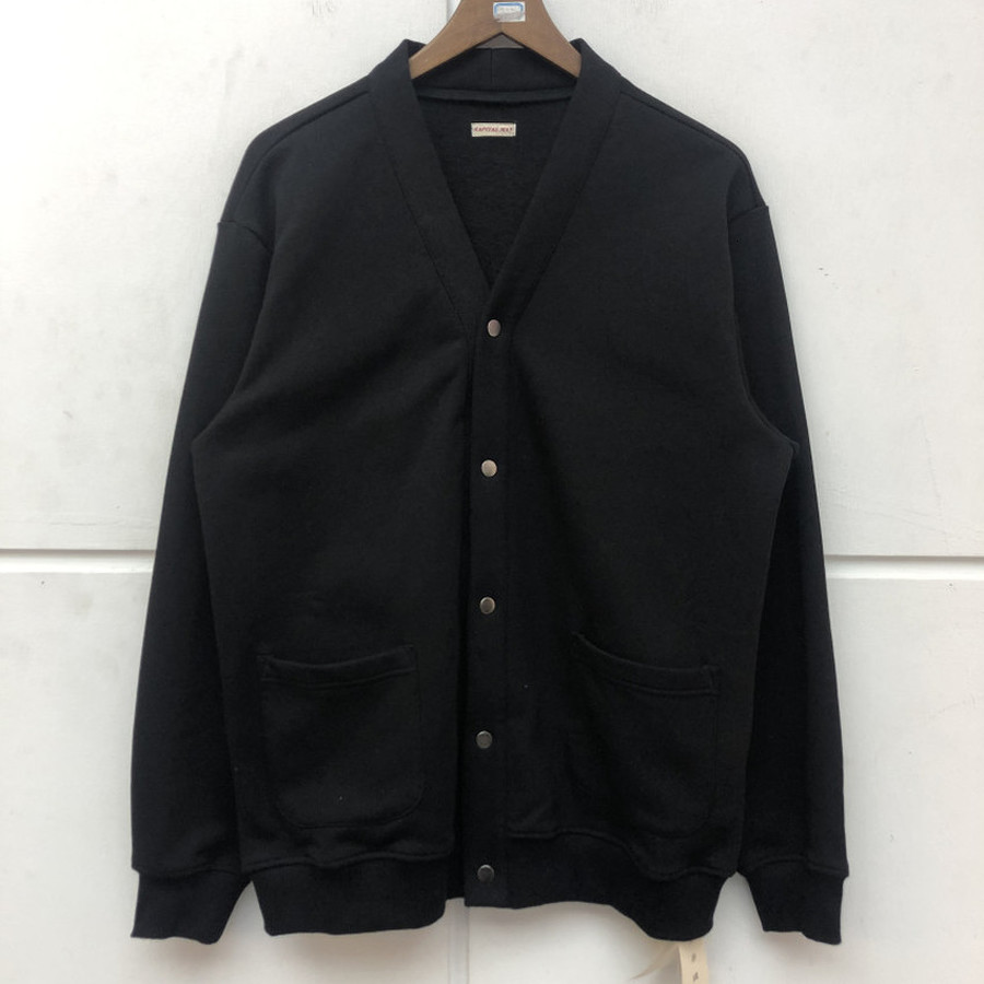 

2021 New Solid Color Cardigan Single Breasted Kapital Sweatshirts Men Women Plus Veet Hoodie Pullover Streetwear Fxrj