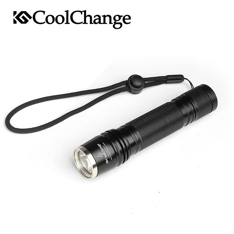 

CoolChange 1000 Lumens Bicycle LED 5 Mode CREE T6 Bike Lights Front Torch Waterproof Lamp With Bike Mount