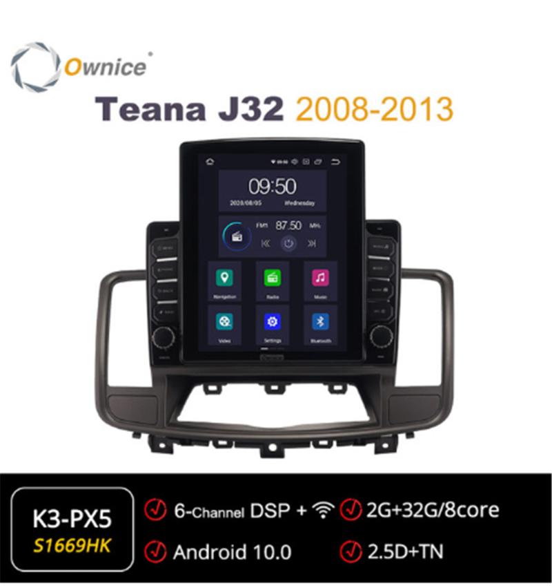 

Ownice Octa 8 Core Android 10.0 Car Radio forNissan Teana J32 2008 - 2013 GPS Multimedia Stereo PlayerTesla Style