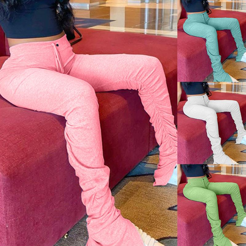 red bell bottoms jeans