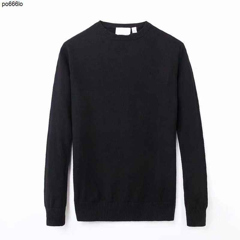 

O Fashion Black sweaters for men fashion long sleeve Crocodile embroidery couple sweaters autumn loose pullover sweaters for women N7RW KQNT, White;black
