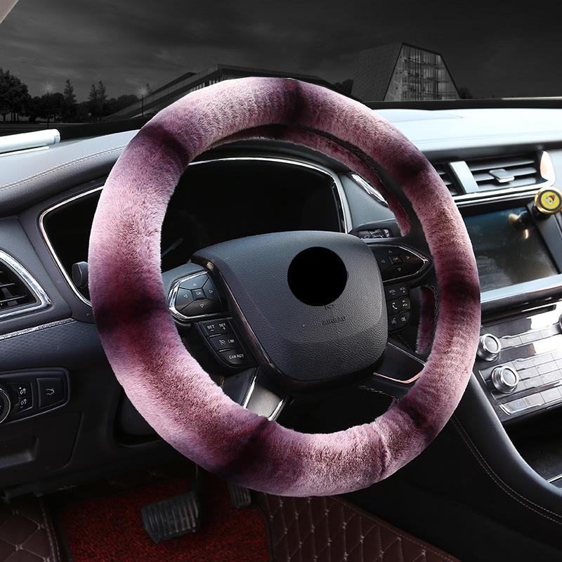 

Steering Wheel Cover Funda Volante Car Steering Wheel Cover For Women Winter Universal Plush Cubre Volante Auto Coprivolante