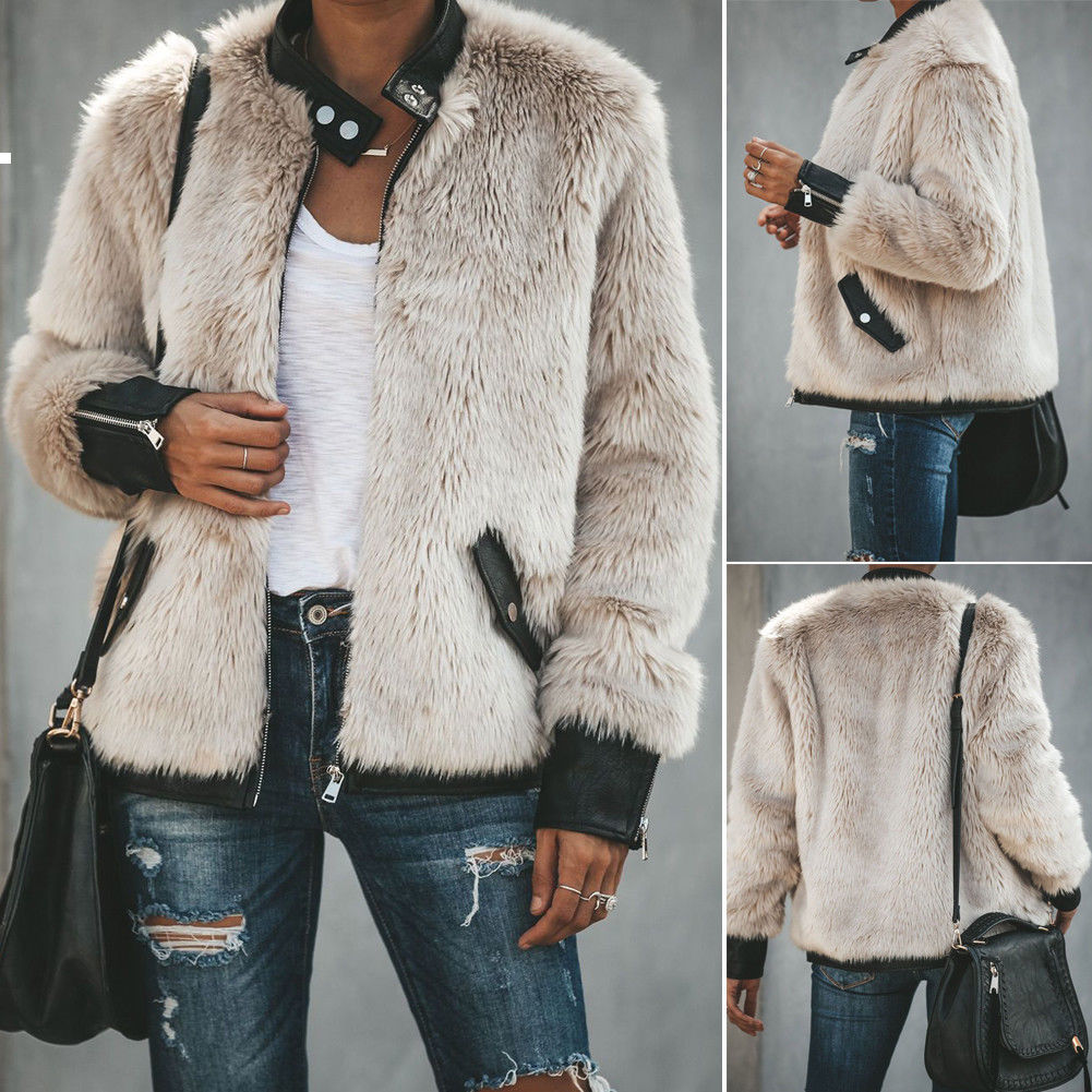 

Autumn 2021 New Hairy Winter Luxury Designer Woman Clothes Kpop Jacket Streetwear Cnnj 89WR, A picture