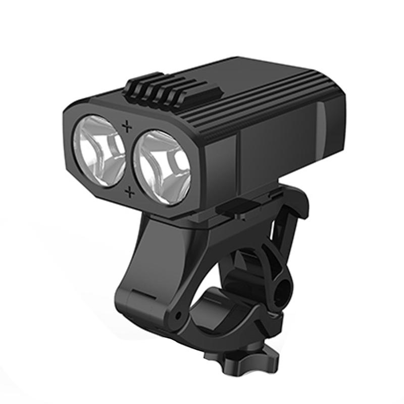 

Aluminum Alloy Lightweight Detachable Outdoor Bike Headlight Cycling Night Riding USB Charging Adjustable Bracket Led Waterproof