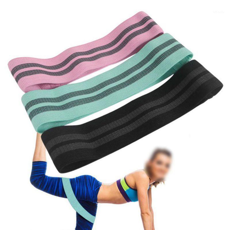 

2021 latex Resistance buttocks Anti Slip elastic buttocks fitness Rubber Band Hip band squat resistance yoga stretch *1
