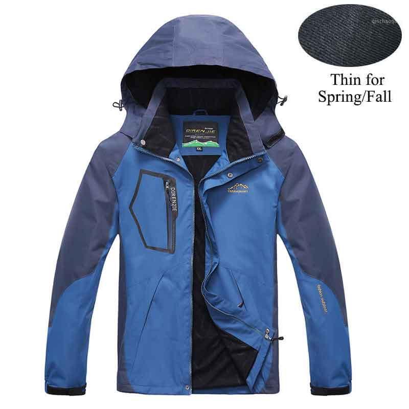 

Adults Outdoor Hiking Jacket Spring Autumn Thin Water-resistant Hooded Cardigan Coat Skiing Mountaineering Fishing Chaqueta1, Men7