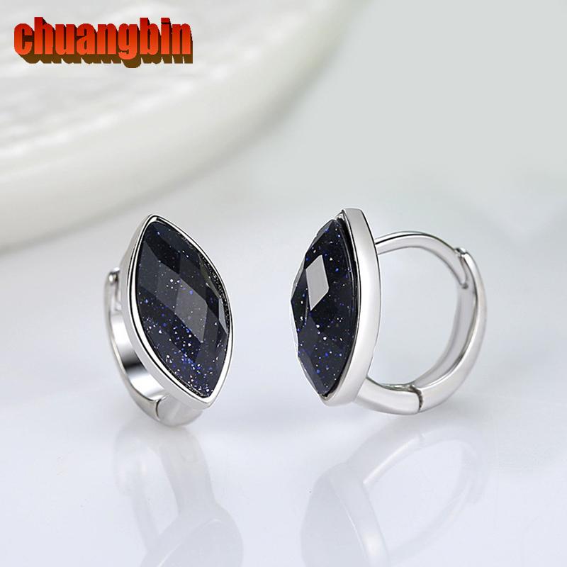 

1 Pair S925 sterling silver zircon jap-korean style Earrings Hoop Fresh temperament ears Women's Hot Gifts Fashion Jewelry