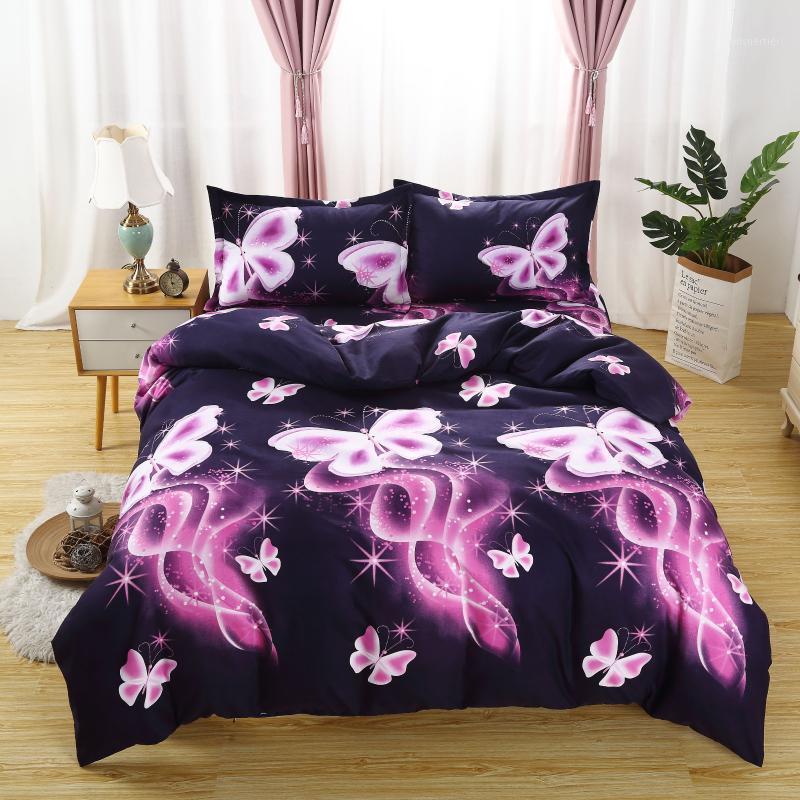 purple butterfly comforter
