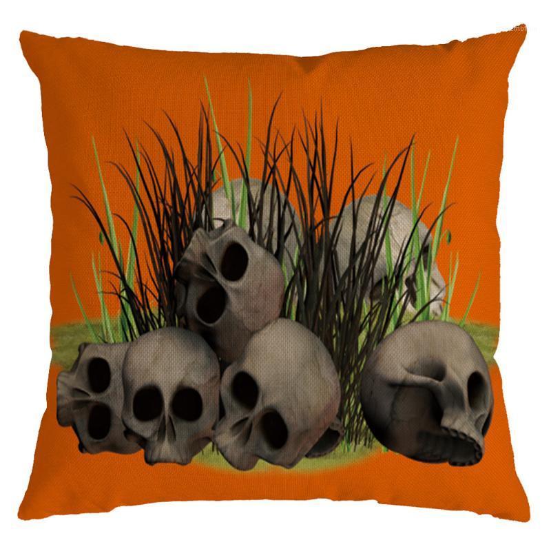 

Halloween Pumpkin Pillow Cover Festival Pillowcases Decorative Cushions For Sofa Car Cushion Cover Square Pillows Case 45x45cm1